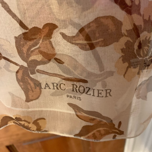 Marc Rozier chiffon scarf - Picture 3 of 4